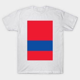 Crystal Palace FC Red & Blue Hoop T-Shirt